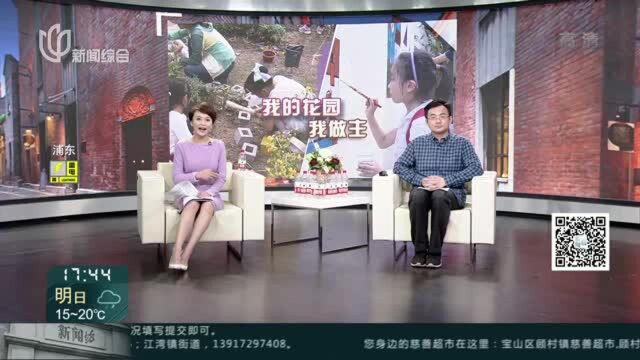 社区花园“微更新” “小小规划师”显身手