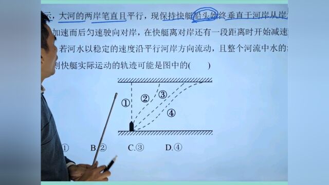 高考物理一轮复习46:你如何渡河?过河模型,水流速度会变的问题!#看点趣打卡计划