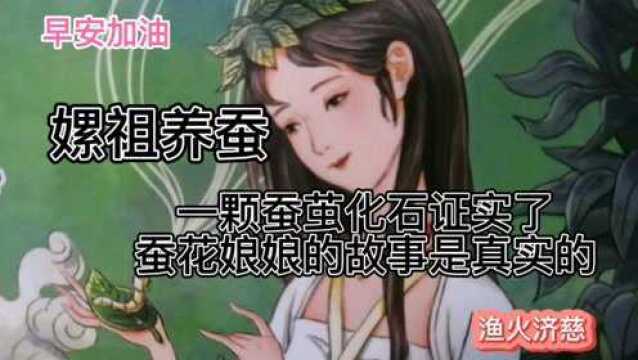 嫘祖养蚕 | 一颗蚕茧化石证实了嫘祖养蚕的故事是真实的