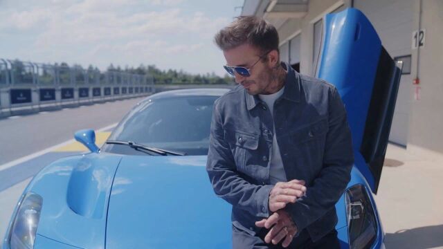 David Beckham Maserati MC20 First Drive