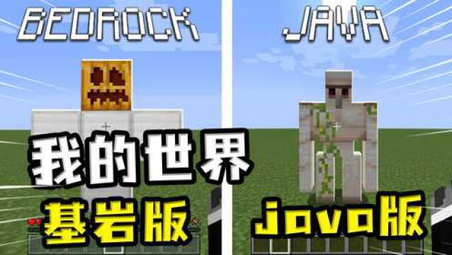 我的世界:基岩版对比java版,基岩版能用骨粉催熟甘蔗?