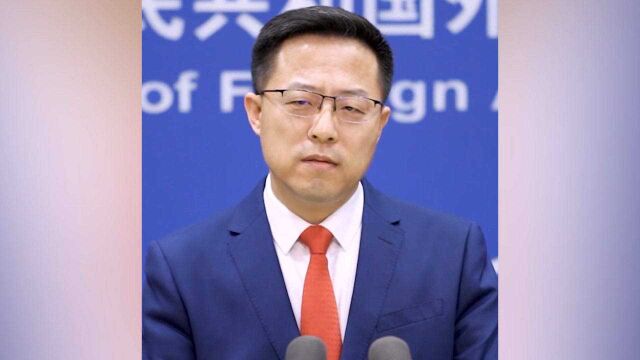 赵立坚回应哈里斯言论:台湾只是中国一个省 哪来什么“副总统”!