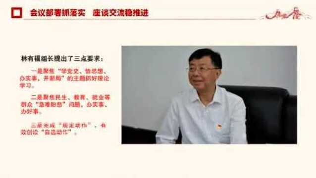 巡回指导促提升——市委党史学习教育第二巡回指导组深入政和指导工作集锦