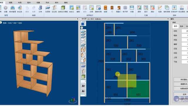 YX15导入DXF柜体图