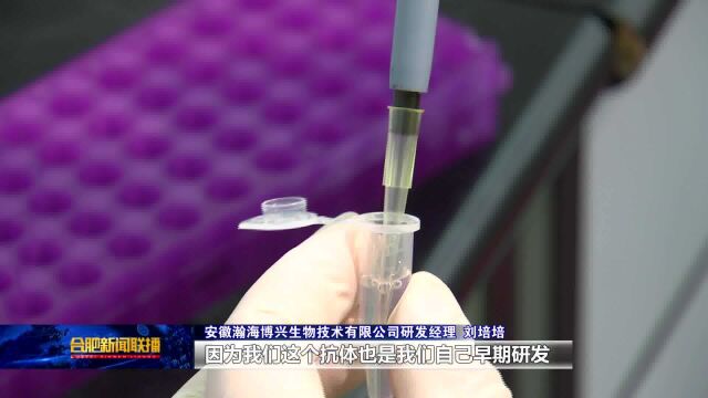 “合肥产”抗原检测试剂产品取得突破