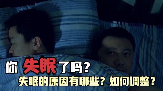 你被失眠困扰了吗?失眠的原因有哪些?又如何调整呢?