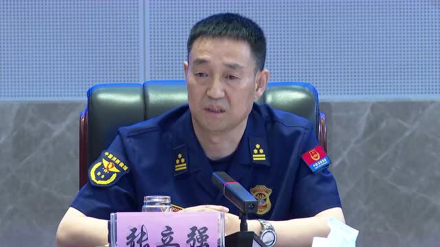 甘肃省消防救援总队召开“应急使命ⷲ022”演习工作座谈会