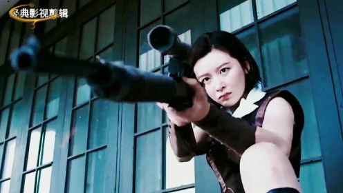 中国抗日儿女狙击手，枪法精湛，弹无虚发，打鬼子一枪一个准