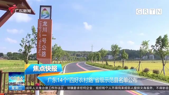 【重磅】澄海区上榜!广东14个“四好农村路”省级示范县名单公布