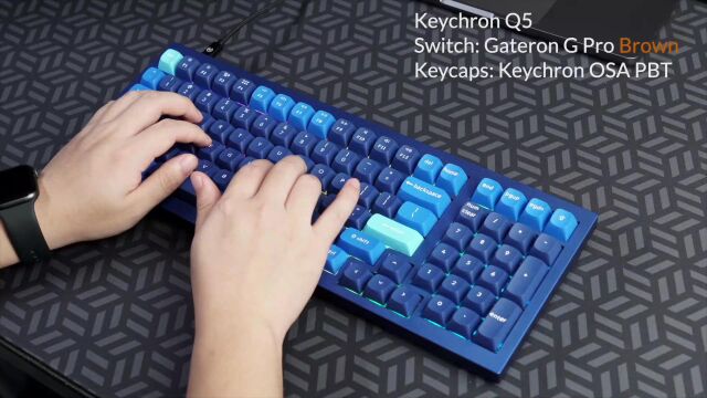 Keychron Q5 打字声音测试