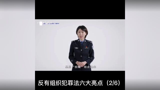 普法宣传 | 《反有组织犯罪法》六大亮点之二