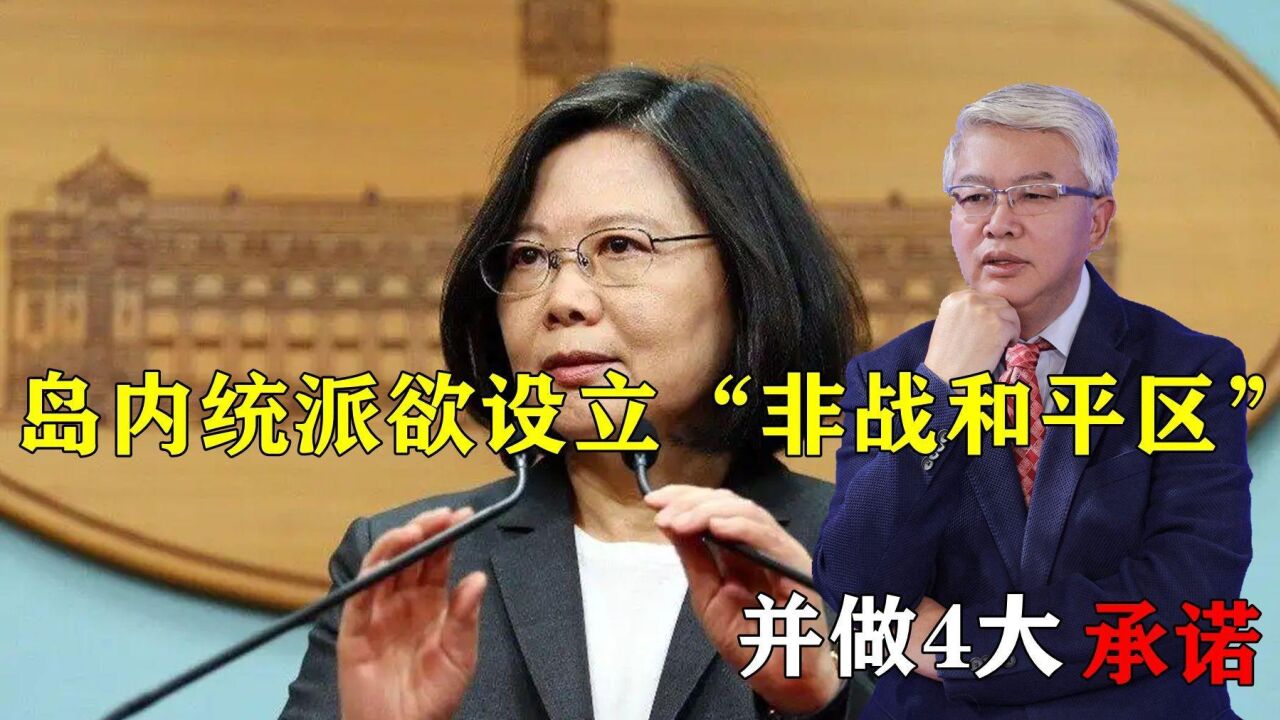 美欲抛弃蔡当局,岛内统派呼吁设立“非战和平区”,并做4大承诺