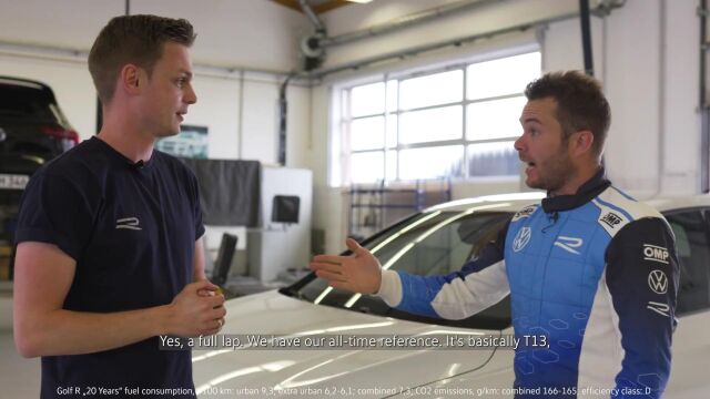 N㼲burgring 2022 – Behind the scenes  Volkswagen R