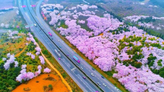 航拍最美高速公路