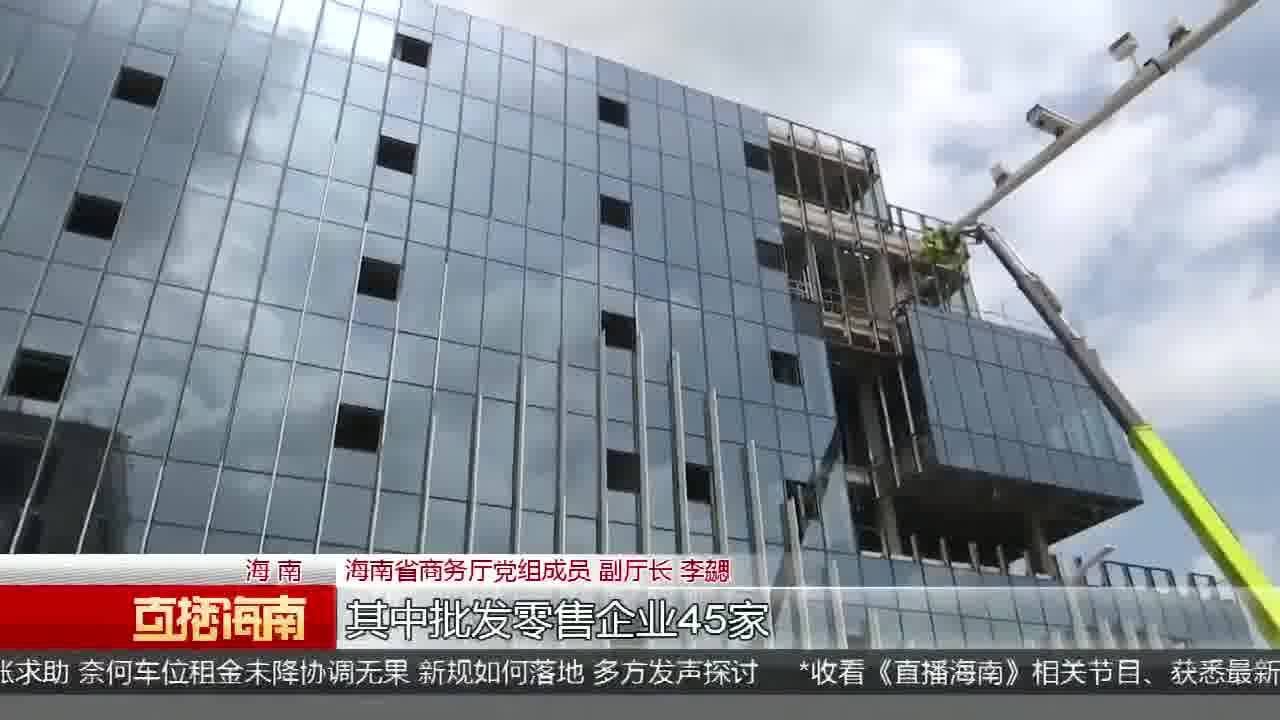 海南:建立商务领域工作专班 重点支持帮助江东新区