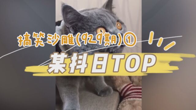 某抖搞笑沙雕视频TOP(929期)①