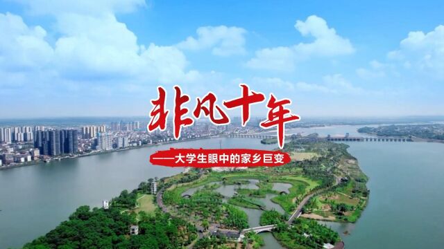 非凡十年——大学生眼中的家乡巨变|桃源十年春