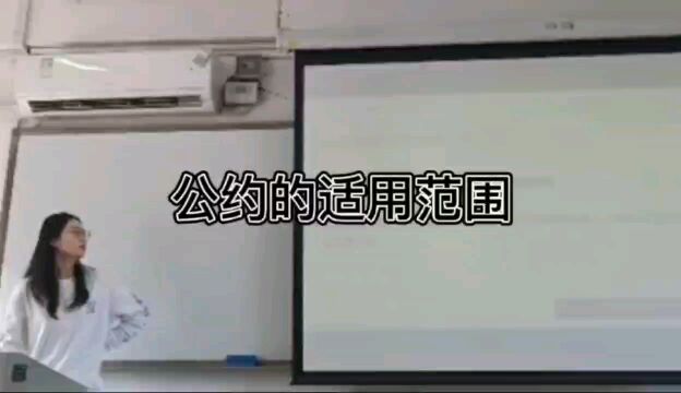 公约的适用范围