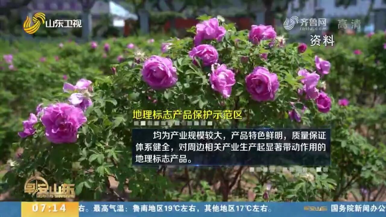 好消息!山东省新增两家国家级地理标志产品保护示范区