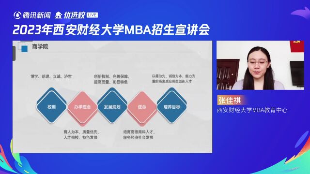 2023年西安财经大学MBA招生宣讲会