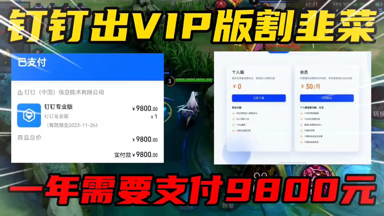 网课软件接连推出VIP功能,一年9800块?