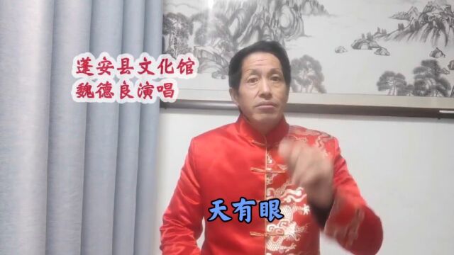 金钱板巜陈毅遵法全集》蓬安县文化馆魏德良演唱