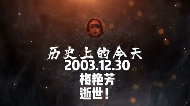 2003.12.30,梅艳芳,逝世!#历史上的今天 #人物 #梅艳芳