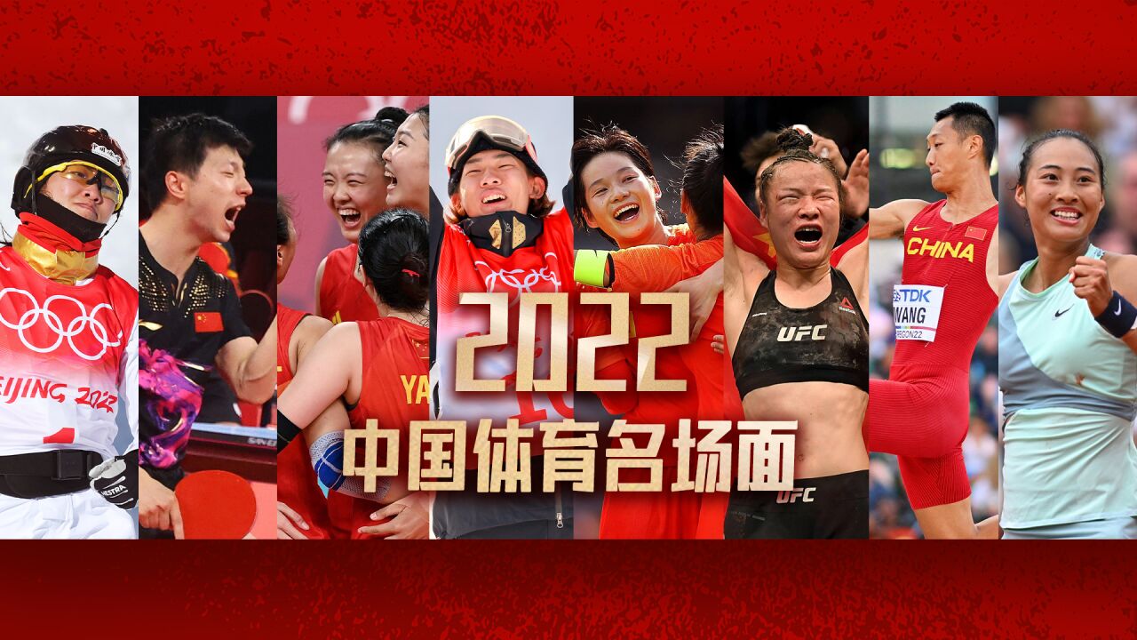 2022年中国包揽93个世界冠军