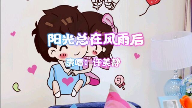 经典老歌 许美静 过总在风雨后》