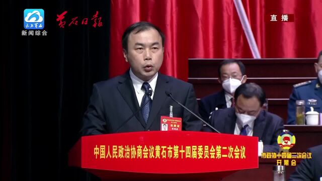 2023年黄石两会 【两会速递】市政协委员 张陶然——下好建设武汉都市圈核心城市“先手棋”