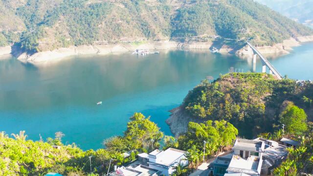 云南临沧凤庆县大寺乡澜沧江小湾水电站库区乡村人家自然风光#姚青春