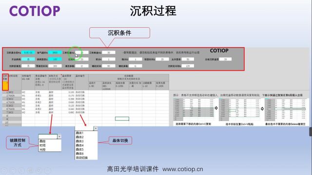 ICS设置沉积文件