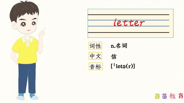 自然拼读:letter