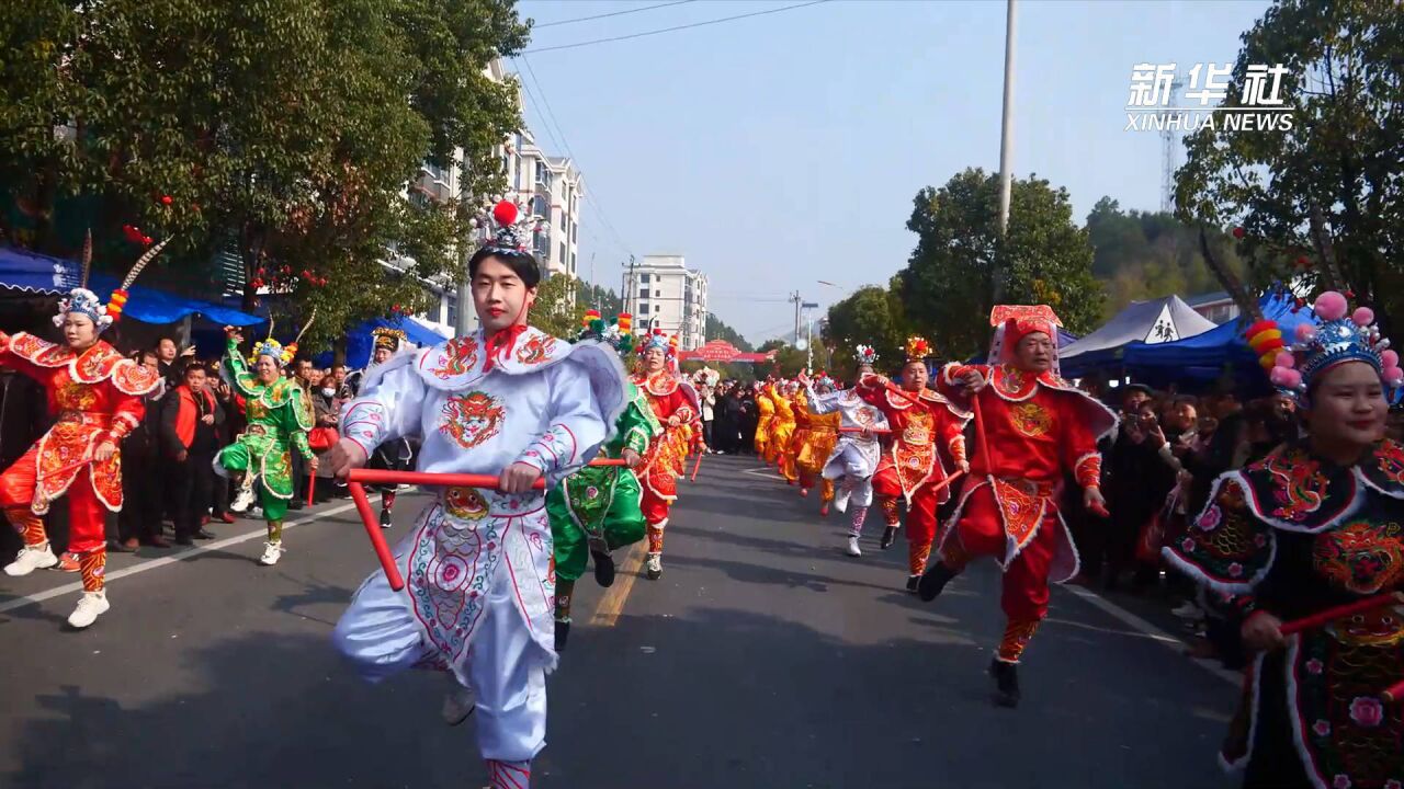 一起逛江西青原区东固庙会