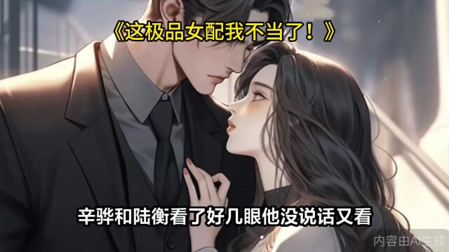 《这极品女配我不当了!》姜丝羽赵离全本免费阅读