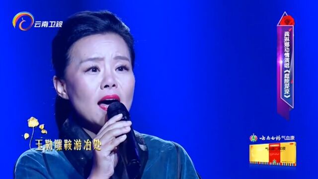 龚琳娜演唱《庭院深深》,歌声令人愉悦