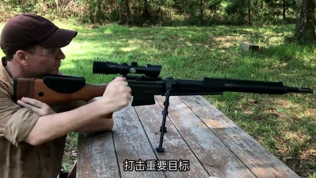 世界名枪:法国FRF1“特等射手步枪”,游戏老玩家手中的神器