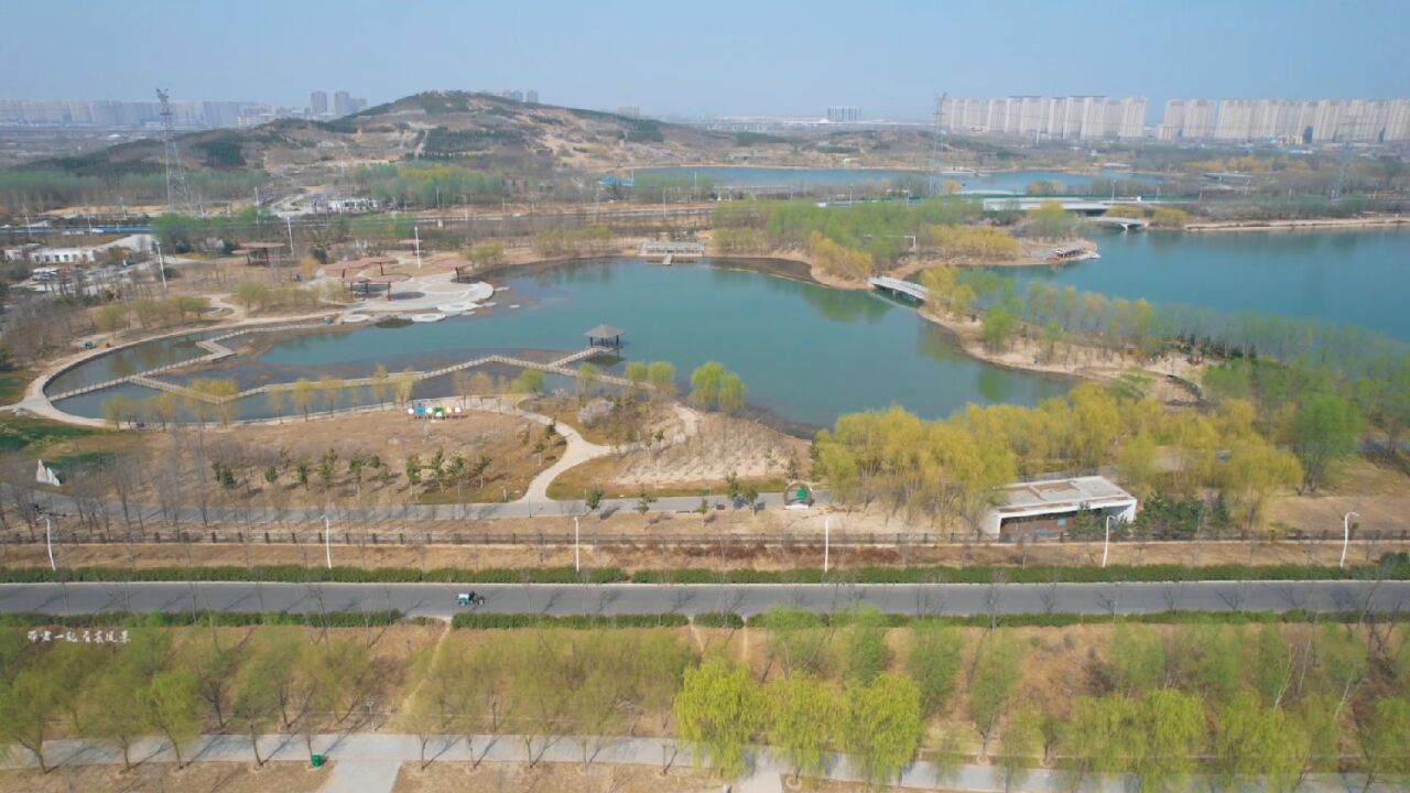 郑州牟山湿地公园(南区)初春美景