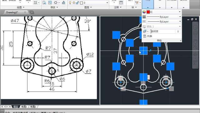 CAD基础绘图,CAD2D平面图制作方法,圆的相切与应用CAD69