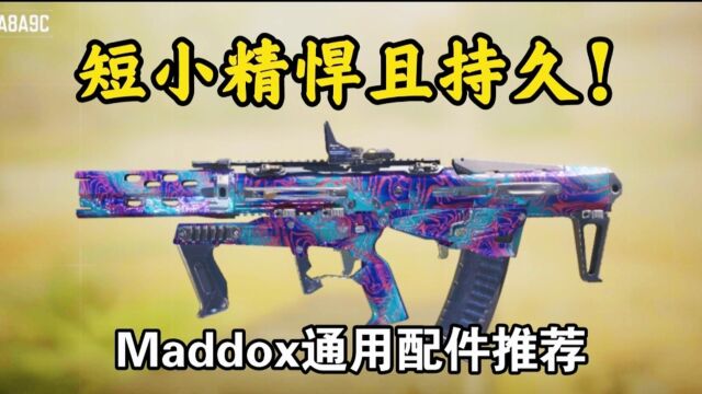 【使命召唤手游】版本新枪Maddox配件推荐,小图步枪战神!