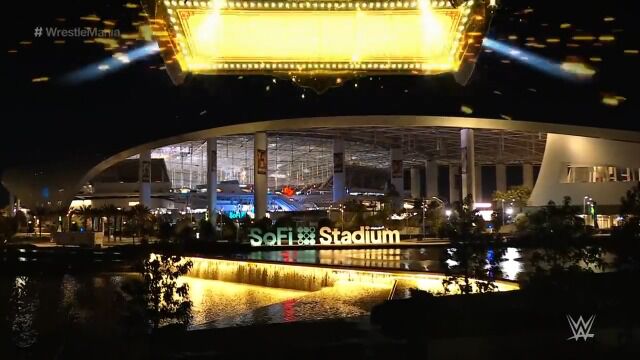 WrestleMania Goes Hollywood set reveal at SoFi Stadium