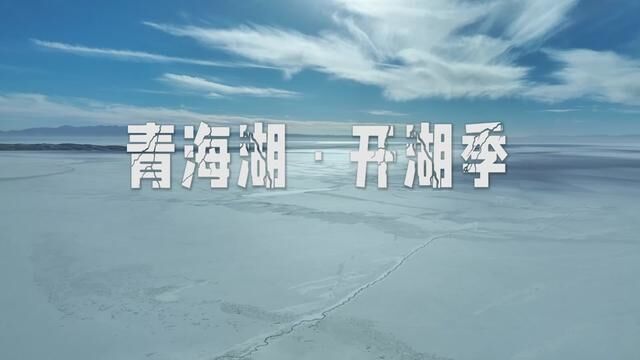 为了这2分30秒记录青海湖开湖盛况,蹲守了十一天,拍摄了上千条素材,精选出34个镜头,诠释一下2023青海湖开湖盛况全过程.