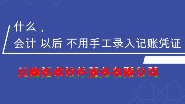 10分钟,完成 3个月记账凭证的录入!!