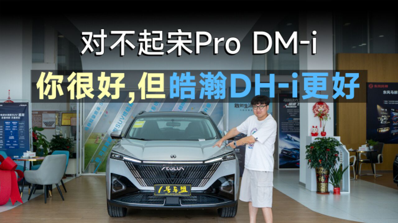 对不起宋Pro DMi,你很好,但皓瀚DHi更好