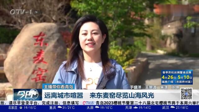 主播带你看青岛:远离城市喧嚣,来东麦窑尽览山海风光