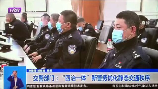 【警方视点】冰城公安:“四治一体”新警务优化静态交通秩序