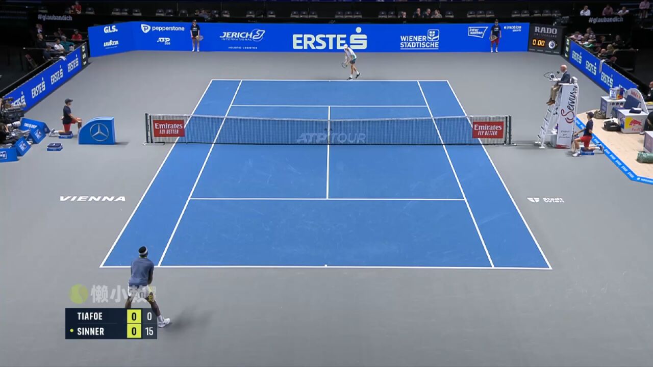 2023ATP维也纳赛QF 辛纳vs蒂亚福