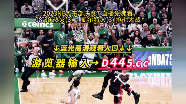 NBA东部决赛全程直播:热火VS凯尔特人(中文)在线高清观看凯尔特人VS热火抢七大战直播