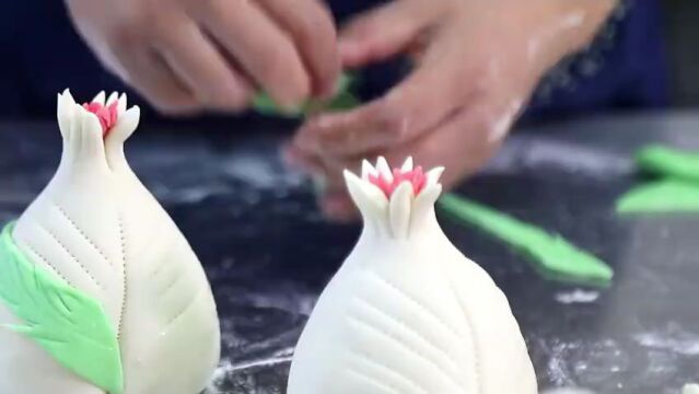 山东威海荣成市:引子面儿花饽饽制作技艺