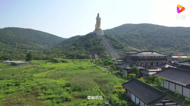 苏州大山上的观音雕像,看到此视频的老铁事事顺心,好运连连!